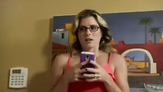 cory chase in stepmom plays with daughter and soft boobs