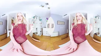 VIRTUAL TABOO - Busty Carly is Playing with Her Tight Pussy