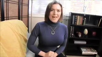 Krissy gives her sister's BF a handjob