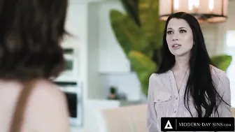 MODERN-DAY SINS - Anny Aurora Has Sneaky Passionate Sex With Her Ex and New GF In The Same Day!