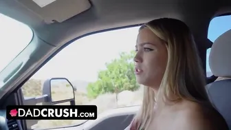 Teen Stepdaughter Alina Lopez Shows Stepdaddy How Much She Likes Him With Sensual Blowjob - DadCrush