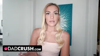 Dad Crush - Spoiled Teen Bombshell With Big Booty Gets Spanked And Disciplined By Her Step Daddy