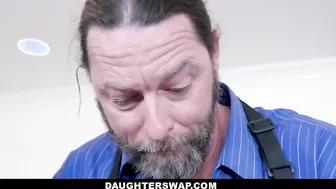 DaughterSwap - Hot Teen StepDaughters Fucked While StepDad Watches