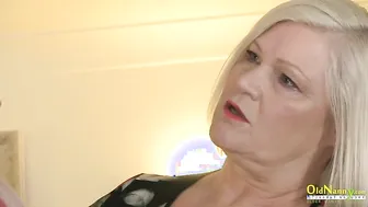 OldNanny mature lesbian pleasure