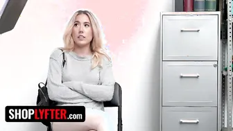 Shoplyfter - Blonde Teen Caught Reaching Money In The Register Offered A Deal With LP Officer