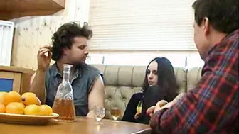 Girls from the same family engaging in taboo sex and recorded in taboo porn.