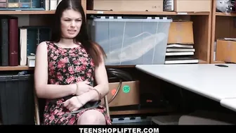 Teen Anastasia Rose Punished For Shoplifting