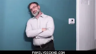 latino twink step s. practices on his bear step dad for his boy crush