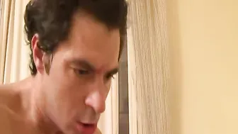 The blowjob and sucking of cock were done with great skill for this French incest incest porn.