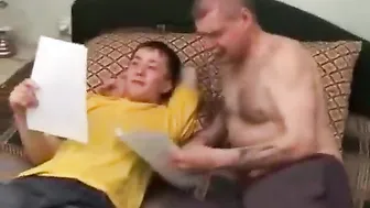 STEPDADDY FUCKING STEPSON AGAIN