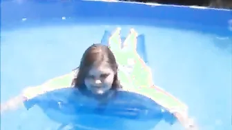 Nasty Mom Jerks Stepson in pool-see more at cum2her.com
