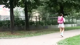 hot teenie f. by old pig coming home from work