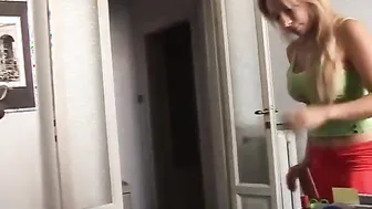 Young whore filmed undressed and screwed!