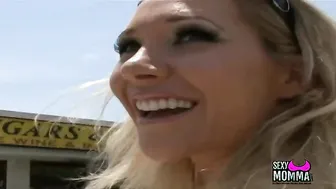 SexyMomma.com-Fine amateur Girly eager to swallow last drop of cum face