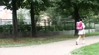 What happens when a teenager is targeted by old pigs Vol. 5