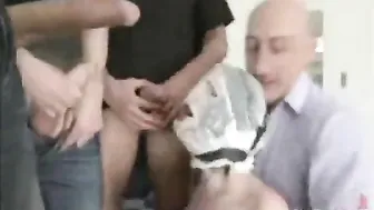 Russian dirty girl double vag