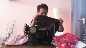 The granddaughter fucks her grandmother looks