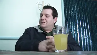 Incredible hairy girl fucked by a fat old pig